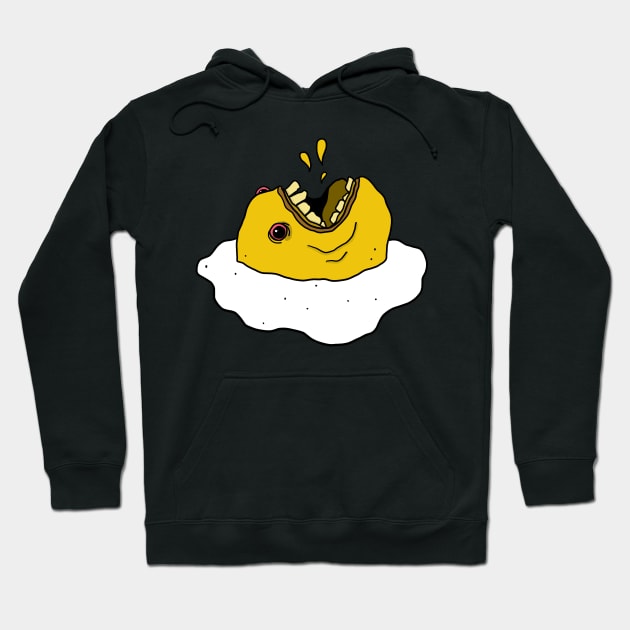 Fried egg Hoodie by Purely simple doodles